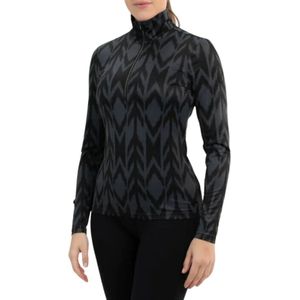 Falcon Pasqualina Ski Pully Dames Zwart dessin