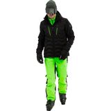 Falcon - Perrin - Heren Ski-Jas - Zwart - Softshell - Kunstdons Vulling