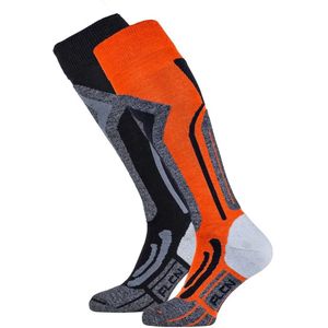 Falcon - Coolly - Thermosokken - Zwart - 2-Pack - Polycolon