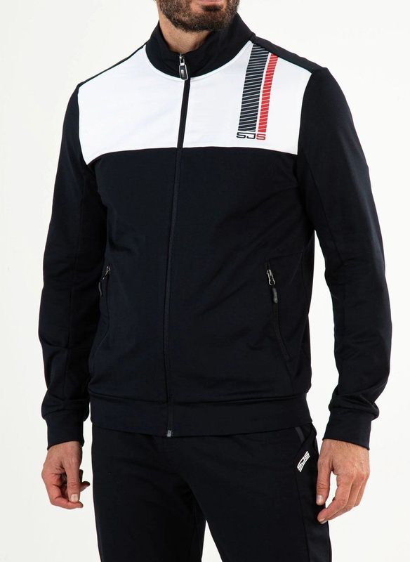 Sjeng Sports - Armin Vest - Donkerblauw - Heren Trainingsjack