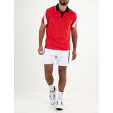 SJENG SPORTS - Cliffort - Tennis Polo Korte Mouw - Rood