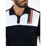 SJENG SPORTS - Cisco - Tennis Polo - Blauw - Korte Mouw - Heren
