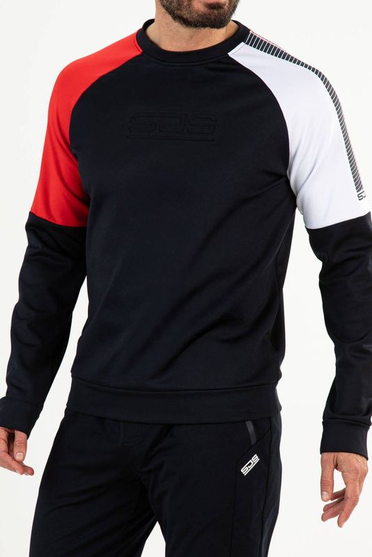 Sjeng Sports - Adesh - Sweater - Donkerblauw - Heren