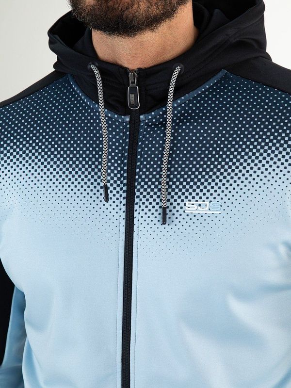 Sjeng Sports - Aayan Vest - Powder Blue en Donkerblauw - Heren