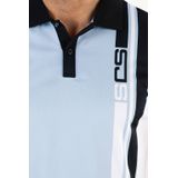 Sjeng Sports - Carlos - Poloshirt - Poederblauw - Single Jersey