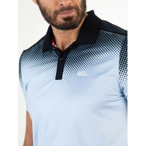 SJENG SPORTS - Cass - Tennis Polo Korte Mouw - Blauw - Ademend Materiaal