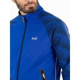 Sjeng Sports - Trackjacket - Jack - Blue Neon - Stretchmateriaal