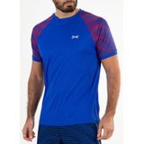 SJENG SPORTS - Mosley - Tennis T-shirt - Blauw - Korte Mouw