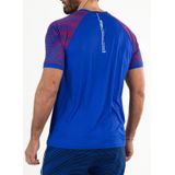 SJENG SPORTS - Mosley - Tennis T-shirt - Blauw - Korte Mouw