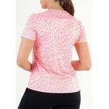 Sjeng Sports - Imara - T-Shirt - Sorbet Pink - Katoen - All-over Print