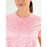 Sjeng Sports - Imara - T-Shirt - Sorbet Pink - Katoen - All-over Print