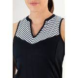 Sjeng Sports - Jolanthe Singlet - Dames - Donkerblauw - Single Jersey