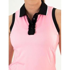 Sjeng Sports tennispolo Jacintha roze