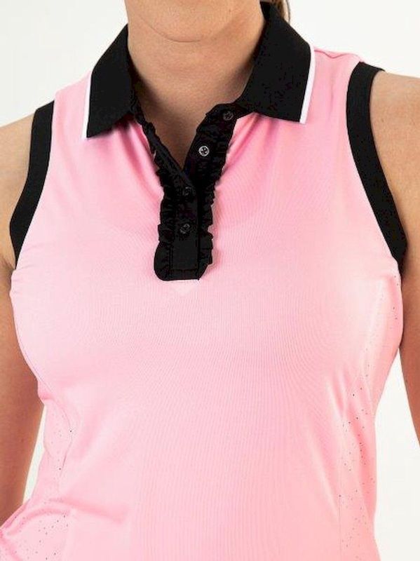 SJENG SPORTS - Jacintha - Tennis Polo - Roze - Korte Mouw - Dames