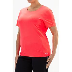 Sjeng Sports - Imke Plus - T-Shirt - Flame Coral - Dames