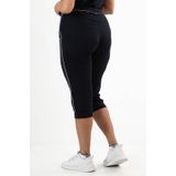 Sjeng Sports - Kat Plus Diekwartbroek - Donkerblauw - Foamy Interlock
