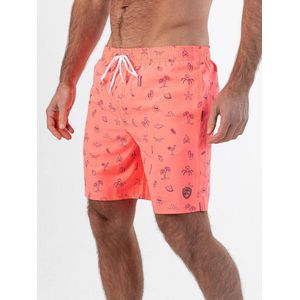 FALCON - Dray - Board Short - Ecru - Hoogwaardig Materiaal