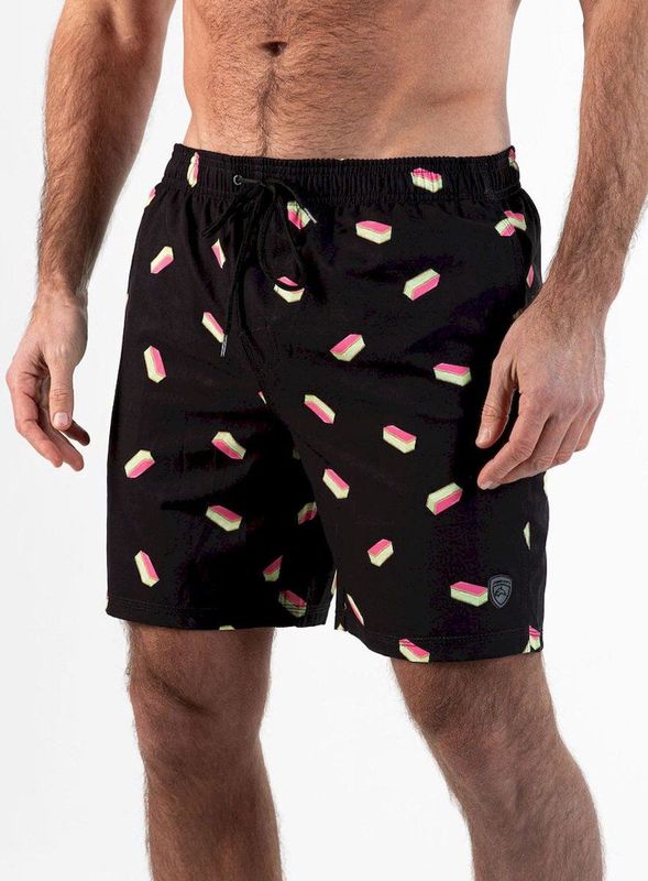 Falcon - Dray - Boardshort - Zuurstokrose - Materiaal: Hoogwaardig