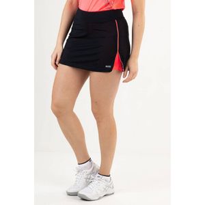 Sjeng Sports - Jana - Rokje - Donkerblauw - Inclusief Short in Flame Coral