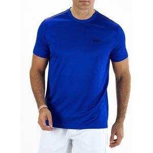 Sjeng Sports - Tex Tee - Kobalt - Tennis T-shirt - Korte Mouw