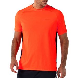 Sjeng Sports - Barack - T-Shirt - Donker - Korte Mouw - Heren