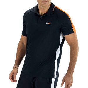 Sjeng Sports - Cilian Polo - Marine - Tennis Polo - Korte Mouw - Heren