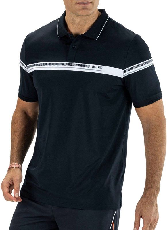 Sjeng Sports - Clarkson - Polo T-Shirt - Donkerblauw - Korte Mouw - Heren