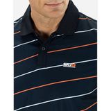 Sjeng Sports - Connor - Polo T-Shirt - Donkerblauw - Korte Mouw