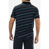 Sjeng Sports - Connor - Polo T-Shirt - Donkerblauw - Korte Mouw
