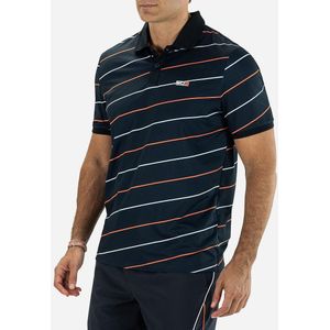 Sjeng Sports - Connor - Polo T-Shirt - Donkerblauw - Korte Mouw