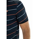 Sjeng Sports - Connor - Polo T-Shirt - Donkerblauw - Korte Mouw