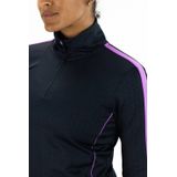 Sjeng Sports - Hinde Lady T-Shirt Lange Mouw - Donkerblauw - Microfleece