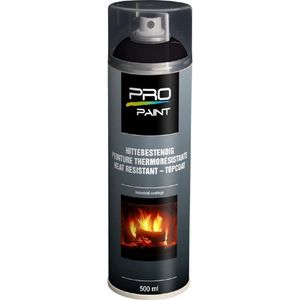 Hittebestendige lak zwart (500ml)