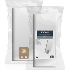 SQOON® - Nilfisk GD1000/VP3000/VP600 Stofzuigerzakken - 5 stuks