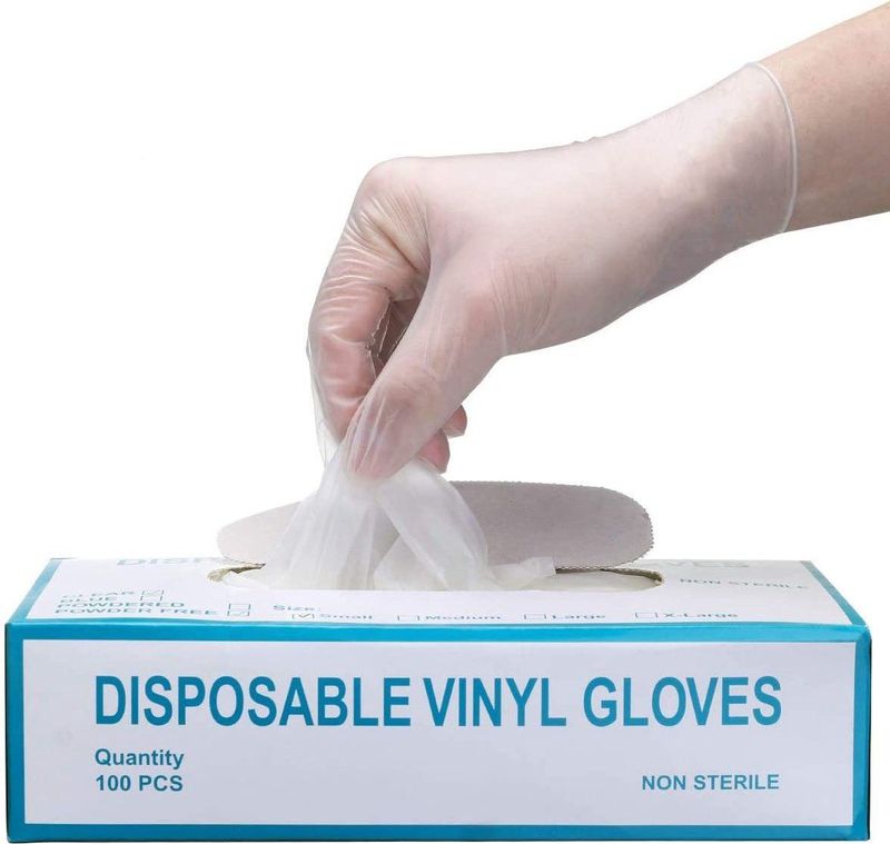 Vinyl Handschoenen Wit Poedervrij - 100stuks