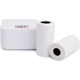 QLT Thermische Mini Printer - Draadloos - Wit