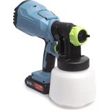 QLT - Verfspuit op Accu - Verfpistool - 800ML - Voor Watergedragen en Oplosmiddelhoudende Verf