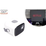 QLT - Beamer - Compact - Wit - LED - 480P Resolutie
