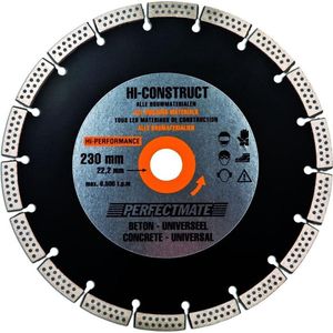 DIAM.BLAD HI-CONST 230 - Zaagblad - EPU0808 - Geschikt voor Steen en Beton