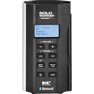 PerfectPro - Soloworker - Bouwplaats Radio - Zwart - DAB+ Bluetooth
