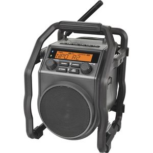 PerfectPro Ubox 200r Bouwplaats FM Radio - Bluetooth - AUX - UB200R