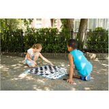 Dammen XL - Spelaccessoire - Hout - Waterdicht - 40 Pionnen