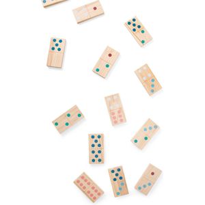 BS Toys - Domino in het Groot - Vloerspel - Gekleurd - Extra Groot