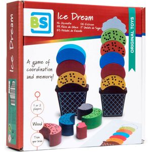 BS Toys IJs Creaties - Hout - Coördinatiespel - 30 kaarten - Meerdere levels - Educatief Speelgoed - Cadeau kind