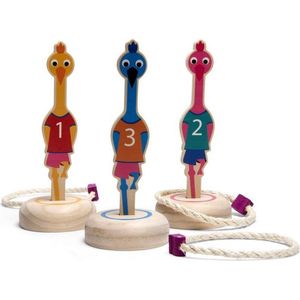 BS Toys - Ringwerpen - Buitenspeelgoed - Hout - Spel voor Kinderen
