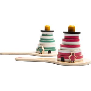 BS Vuurtoren Estafette - FSC Hout - 2 tot 8 Spelers - Estafettespel - Actief Spel