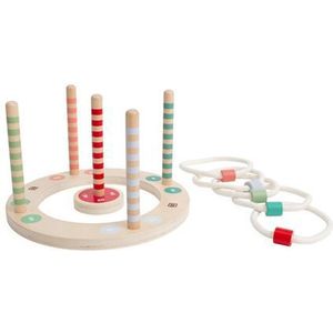 BS Toys - Ringwerpen - Buitenspeelgoed - Hout - 5 Ringen