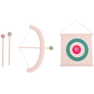 BS Toys Pijl & Boog - buitenspeelgoed voor kinderen - Houten spel - 5-delig