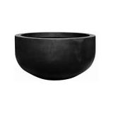 Bloempot Pottery Pots Natural City Bowl L Black 128 x 68 cm