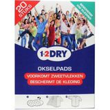 20 anti transpirant Okselpads – Wit – Medium